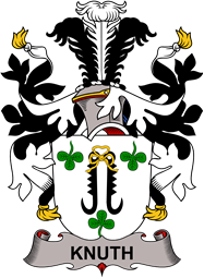 Coat of arms used by the Danish family Knuth