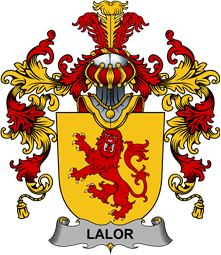 Irish Family Coat of Arms (v.25b) Lalor or O