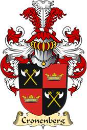 v.23 Coat of Family Arms from Germany for Cronenberg