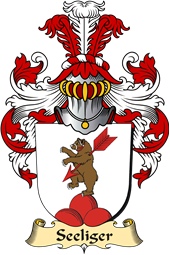 v.23 Coat of Family Arms from Germany for Seeliger
