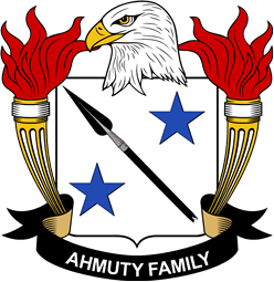 Coat of arms used by the Ahmuty family in the United States of America