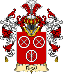 French Family Coat of Arms (v.25) Rigal