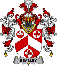Irish Family Coat of Arms (v.25b) Beasley