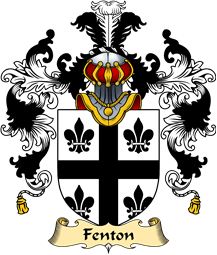 English Family Coat of Arms (v.25) Fenton