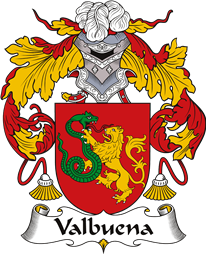 Spanish Coat of Arms for Valbuena or Valbueno