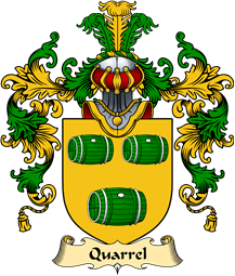 Welsh Family Coat of Arms (v.25) Quarrel (of Kilpeck, Herefordshire)