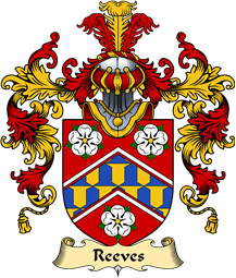 English Family Coat of Arms (v.25) Reeves