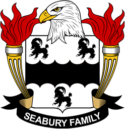 Coat of arms used by the Seabury family in the United States of America