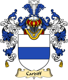 Welsh Family Coat of Arms (v.25) Cardiff (Sir Walter, Glamorgan)