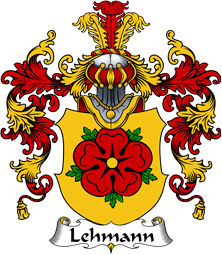 German Wappen Coat of Arms (v.25) Lehmann