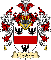 English Family Coat of Arms (v.25) Elingham