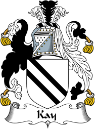 English Coat of Arms for the family Kay