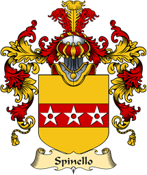 Italian Family Coat of Arms (v.25a) Spinello