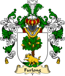 Irish Family Coat of Arms (v.25a) Furlong