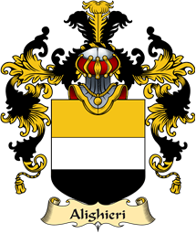 Italian Family Coat of Arms (v.25a) Alighieri
