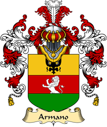Italian Family Coat of Arms (v.25a) Armano