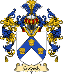 Welsh Family Coat of Arms (v.25) Cradock (of Newton, Pembrokeshire)