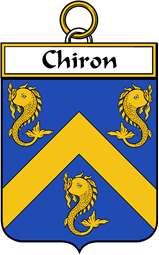 French Coat of Arms Badge for Chiron