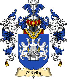 Irish Family Coat of Arms (v.25a) O