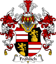German Wappen Coat of Arms (v.25) Frölich