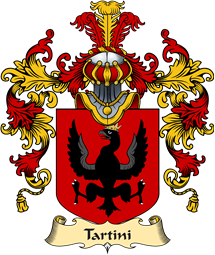 Italian Family Coat of Arms (v.25a) Tartini