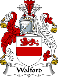 English Coat of Arms for the family Walford