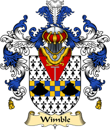 English Family Coat of Arms (v.25) Wimble