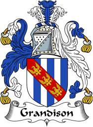 English Coat of Arms for the family Grandison