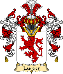 French Family Coat of Arms (v.25) Laugier