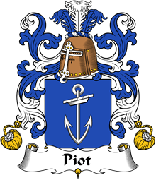 Coat of Arms from France for Piot