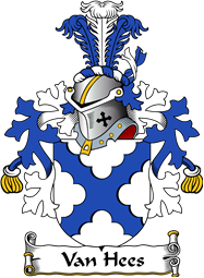 Dutch Coat of Arms for Van Hees