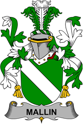 Irish Coat of Arms for Mallin or O