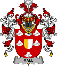 Irish Family Coat of Arms (v.25b) Mall
