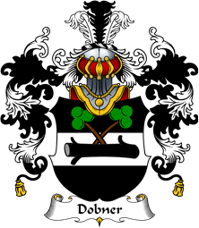 German Wappen Coat of Arms (v.25) Dobner or Debner