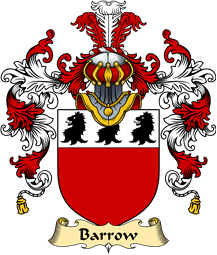 English Family Coat of Arms (v.25) Barrow