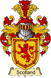 Scottish Family Coat of Arms (v.23) for Scotland National