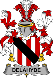 Irish Coat of Arms for Delahyde