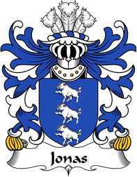 Welsh Coat of Arms for Jonas (AP GRONWY)