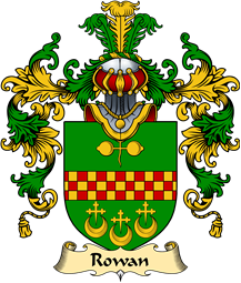 Irish Family Coat of Arms (v.25a) Rowan