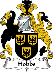 English Coat of Arms for the family Hobbs