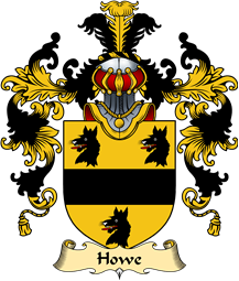 English Family Coat of Arms (v.25) Howe