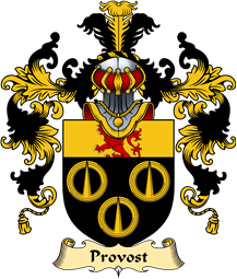 English Family Coat of Arms (v.25) Provost