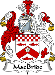 Irish Coat of Arms for MacBride