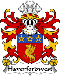 Welsh Coat of Arms for Haverfordwest (priory of)