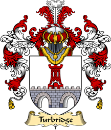 Welsh Family Coat of Arms (v.25) Turbridge (of Llan-rhudd, Denbighshire)