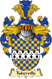 Welsh Family Coat of Arms (v.23) for Tuberville (of Coetry, Glamorgan)
