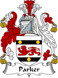 Irish Coat of Arms for Parker