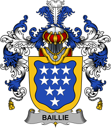 Irish Family Coat of Arms (v.25b) Baillie