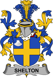 Irish Coat of Arms for Shelton