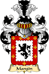 French Family Coat of Arms (v.23) for Mangin